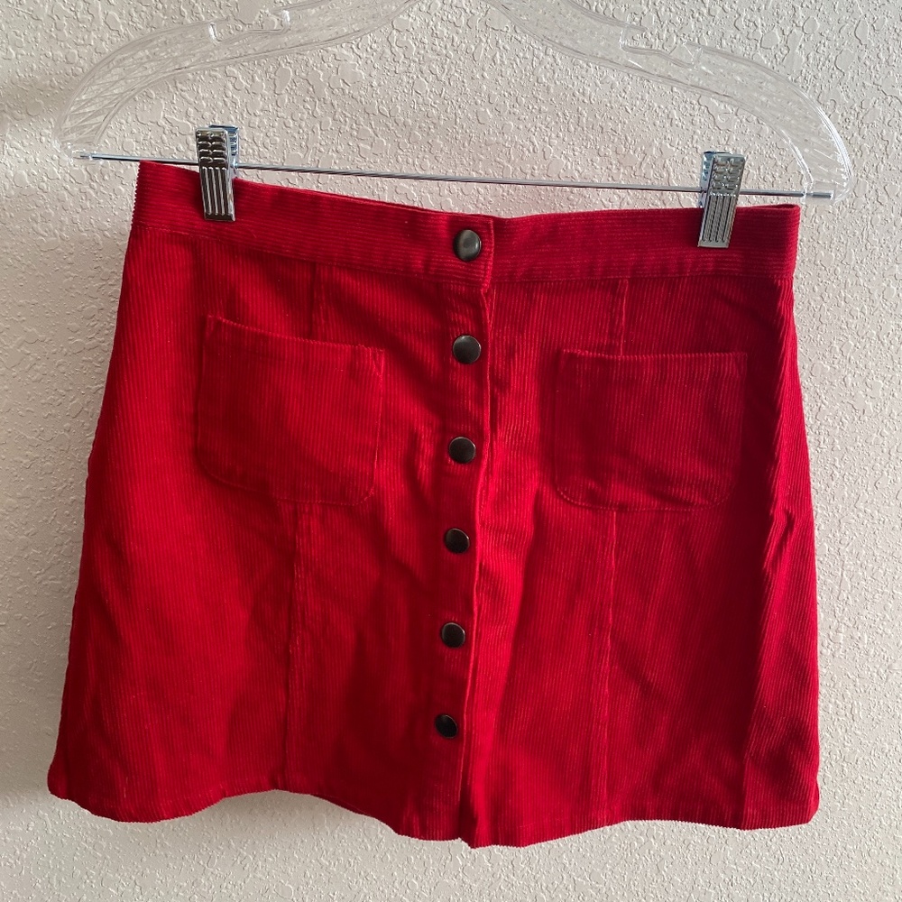 Urban Outfitters Cooperative Button Down Skirt